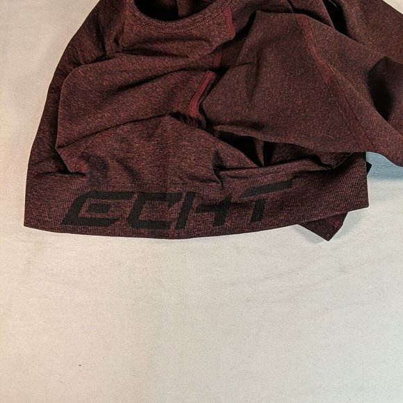 Echt 2 Set Bra Arise Scrunch Long Sleeve Crop Athletic Shirt Women's Small S - Picture 8 of 13